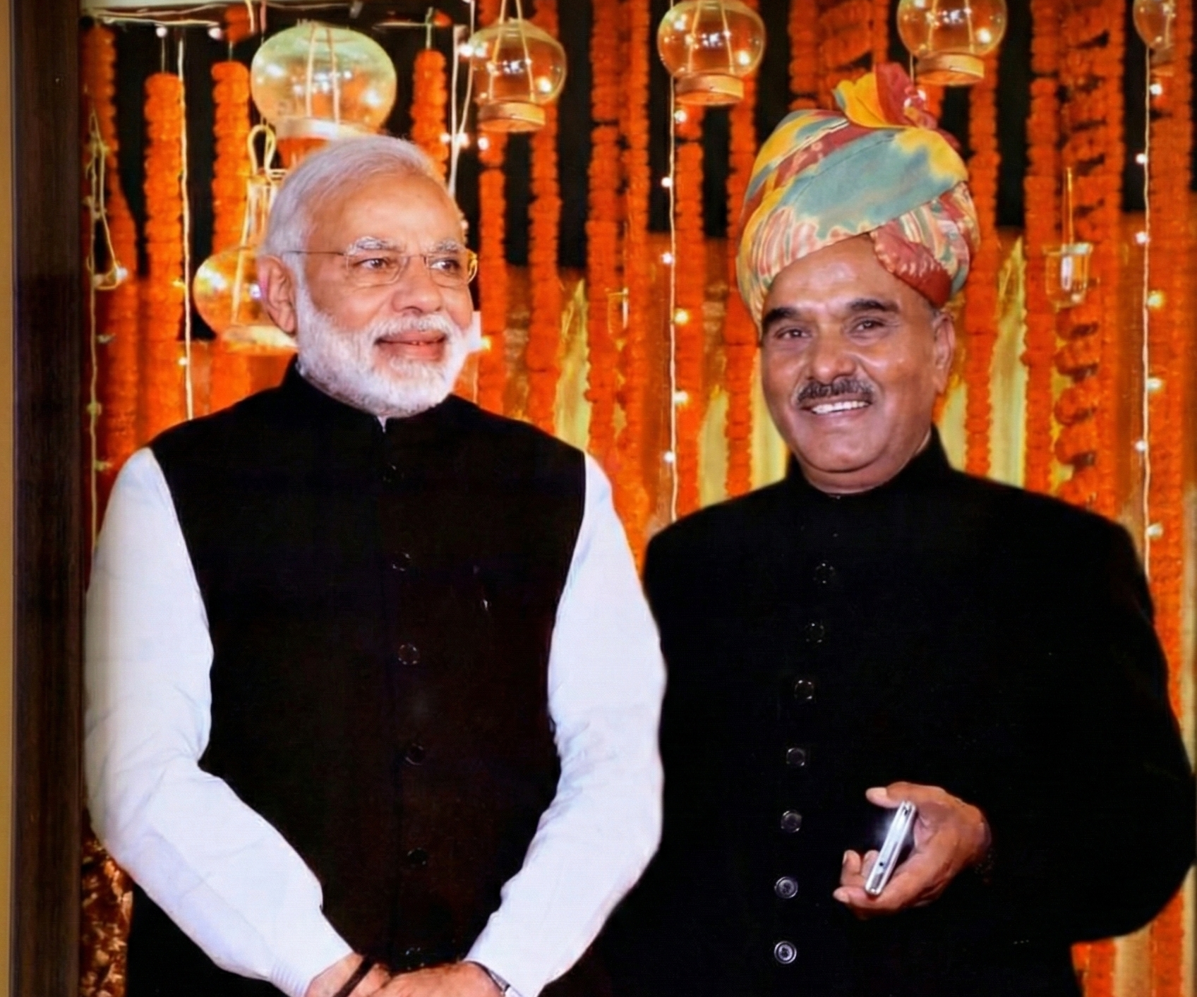 Dr. H.C. Ganeshia with the Prime Minister of India
